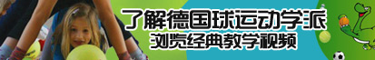 用力插入白虎了解德国球运动学派，浏览经典教学视频。